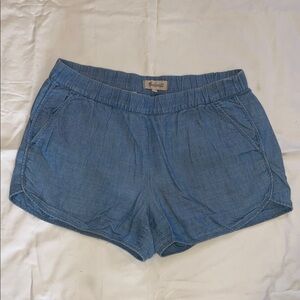 Madewell Light Blue Jean Shorts